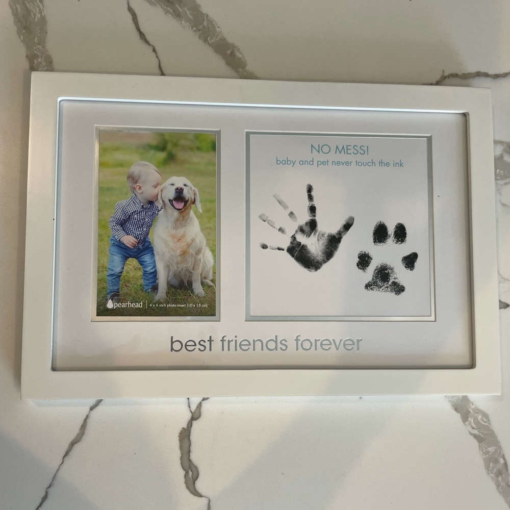 New baby picture frame.